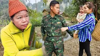 17 Year Old Girl Takes Care Of Her Child Alone - Evil Mother in law harm | Ly Tieu Ha