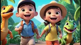 Five Toy Dinosaurs March and Sing + More Nursery Rhymes & Kids Songs