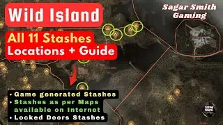 STALKER 2 WILD ISLAND All Stashes Locations + Guide | Best Loot #stalker2