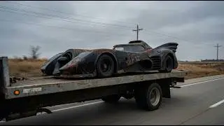 BATMOBILE Restoration 😲 FULL ASMR | Batman&rsquo;s $4,000,000 CAR Reborn