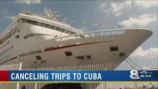 Carnival Cruise line cancels trips to Cuba