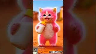 Dudi dudi dum dum 🔥 beautiful warm pink Cat 🍼😻🥰14 #cat #cute#love #dudidudidam #shortsfeed #shorts
