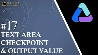 Tutorial #17 | Checkpoints in UFT | Text Area Checkpoint | Text Area Output Value | UFT Tutorials