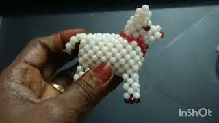 Beads Dog,  பாசியில் நாய் Part:2   komskreations, komathisekar. 🌹🌹