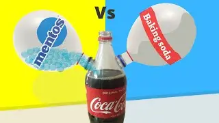 Awesome coca-cola reaction with mentos and baking soda