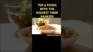 Top 5 High Fiber Foods Ranked! #1 Will Surprise You