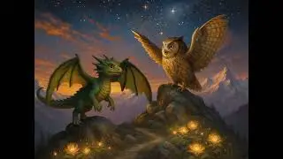Enchanted Flight Lesson: The Dragon and Owl's Journey