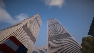 Original World Trade Center Minecraft 9/11 Tribute