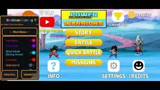 تحميل لعبة power warriors 19.7 mod APK download أخر إصدار من ميديافاير التحديت الجديد 🤯🤯🤯🤯🤯