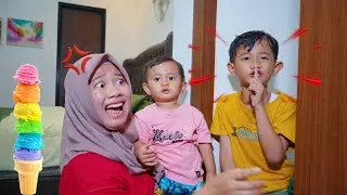 MAIN PETAK UMPET DI RECOKIN AZAM 😱 DAN JAJAN ES KRIM KELILING