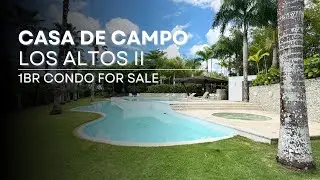 For sale 1 bedroom condo in Los Altos II, Casa de Campo, Dominican Republic