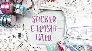 Washi & Sticker Haul // Advent Calendars