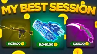 MY BIGGEST SESSION in a while on CSGORoll 🤑 HUGE PULLS