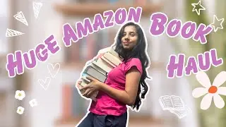 Huge Amazon book haul 📚✨