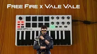 Alok x Free Fire | Vale Vale | Midi Keyboard Cover