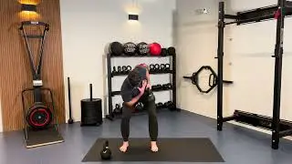 Rotational Row 1 or 2 kettlebells