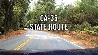 California State Route 35 Scenic Drive in 4K