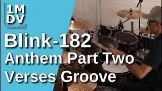 1MDV - The 1-Minute Drum Video #39 : Blink 182 / Anthem Part Two Verses Groove