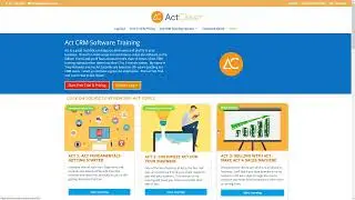 Tony Holowitz Act CRM Software  Training, Sales and Technical Support
