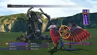 FINAL FANTASY X Bahamut vs Ultima Buster