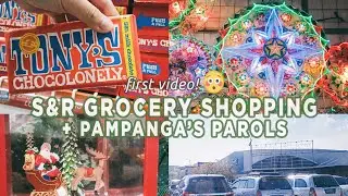 Grocery Shopping Haul! S&R Pampanga + Christmas Lantern/Parol Tour (silent vlog + ASMR shop with me)