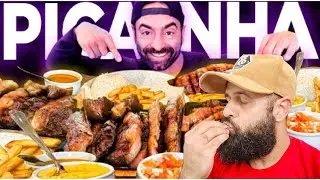 Devorando PICANHA para 4 PESSOAS!! | ALMOÇO do CORBUCCI - SÓ VEM REACT
