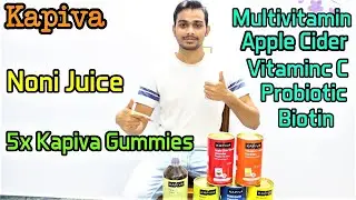 Kapiva | 5x Kapiva Gummies + Kapiva Noni Juice | Review Hindi