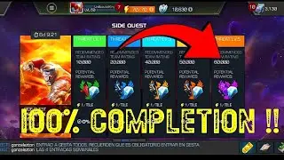 New Side Quest Phoenix Force Five Week 2 - Utopia Rising Threat Level 5 Easy 100% Completion #mcoc