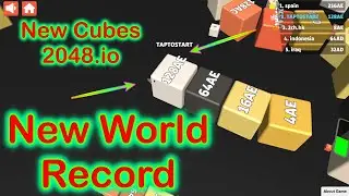 Yes yes yes &hellip;.. I Made New World Record Of 128AE Cubes 2048.io 🎺🎷👏🎂🎉