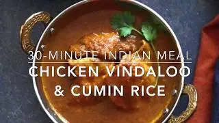 Chicken Vindaloo & Cumin Rice -Instant Pot Recipe