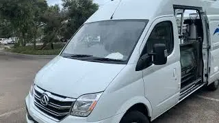 Walk In Coffee Van built by The Mobile Coffee Group