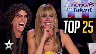 TOP 25 Most Unforgettable Auditions | America’s Got Talent