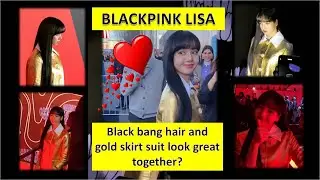 SURPRISE BLACKPINK LISA AT PRADA FASHION SHOW 2020 [ blinkuebox ]