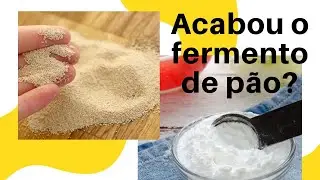 COMO SUBSTITUIR FERMENTO BIOLÓGICO POR FERMENTO QUÍMICO