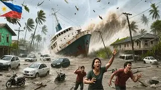 Philippines Chaos Today! Super Typhoon Fung-Wong Triggers 6-Meter Waves in Aurora &mdash; 88,000 Evacuated