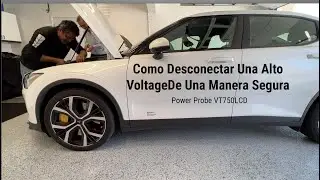 Como Desconectar Una Alto Voltage De Una Manera SeguraPower Probe VT750LCD