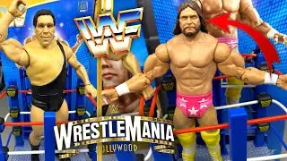 NEW WRESTLEMANIA 37 FIGURES! ANDRE THE GIANT & MACHO MAN FIGURE REVIEW!