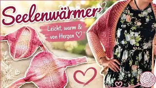 #90 Jacke Seelenwärmer granny häkeln / Anleitung / Kathrinchen Kirschblüte / Unikathies Bobbel