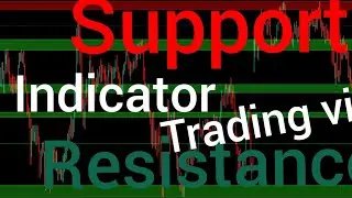 BEST TradingView Support and Resistance Indicator || auto Support and Resistance #indicatortrader