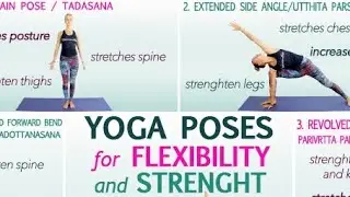 7 Best Yoga Asanas for Stronger Back &Core Strength|Daily Yoga for Strength & Flexibility #trending 
