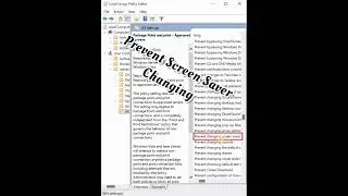 Disable screen saver on windows 10/11 #youtubeshorts #ytshorts i