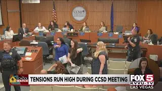 Comments about critical race theory cause tension at CCSD meeting