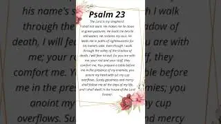 Praying Psalm 23 for Direction