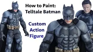 How to Paint - a Telltale Batman Action Figure - Mike's Workbench Custom Action Figure Tutorial