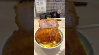 Tokyo&rsquo;s Thick Katsudon 🐷 📍 Marushichi Monzen-nakachō in Tokyo, Japan 🇯🇵 #food #tokyo #japan
