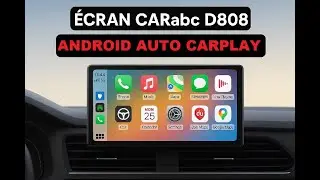Установка экрана Carplay для Android Auto CARABC D808