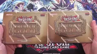 Распаковка Yugioh Premium Gold: Return of the Bling &mdash; 2 мини-коробки!