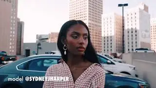 Photoshoot on a Rooftop in Downtown Detroit