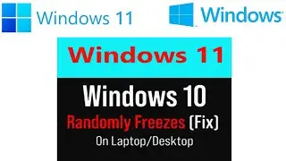 Laptop & Desktop freezing problem windows 10/11  | Solve Hanging Issue  Simple | Freezing solve