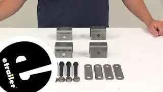 etrailer | All About the Single-Axle Trailer Hanger Kit for Double-Eye Springs